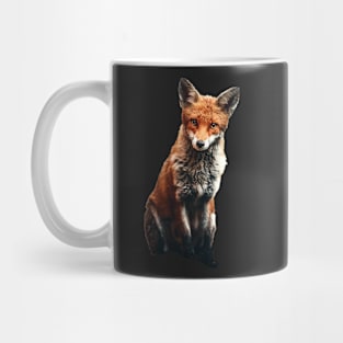 Realistic fox Mug